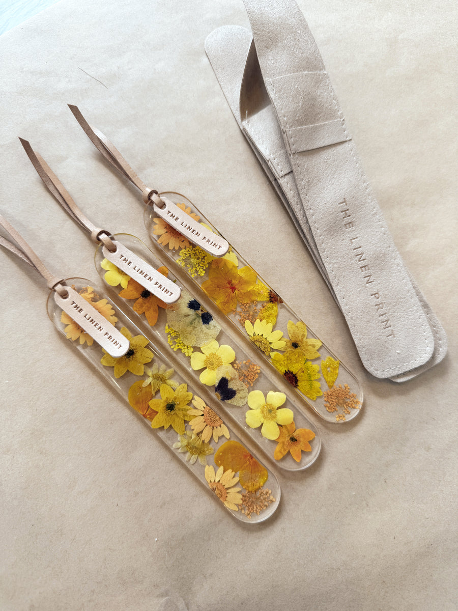 Sunny Daze bookmark set (one of a kind)