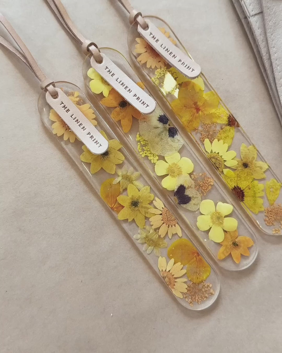 Sunny Daze bookmark set (one of a kind)